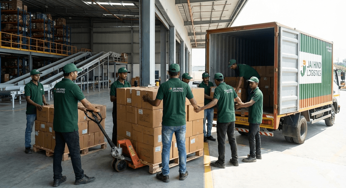 Loading heavy equipment into truck