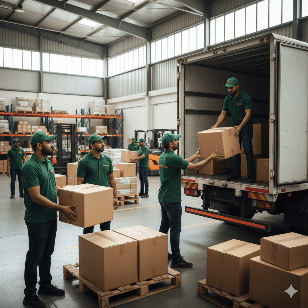 Professional loading and unloading services